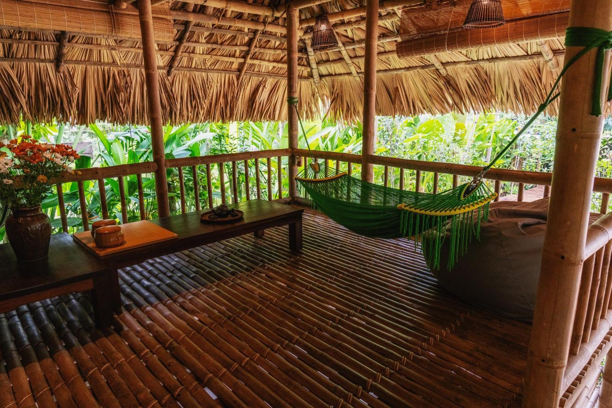 Dinh Gia Trang - Homestay & Coffee The Ruong Bagian luar foto