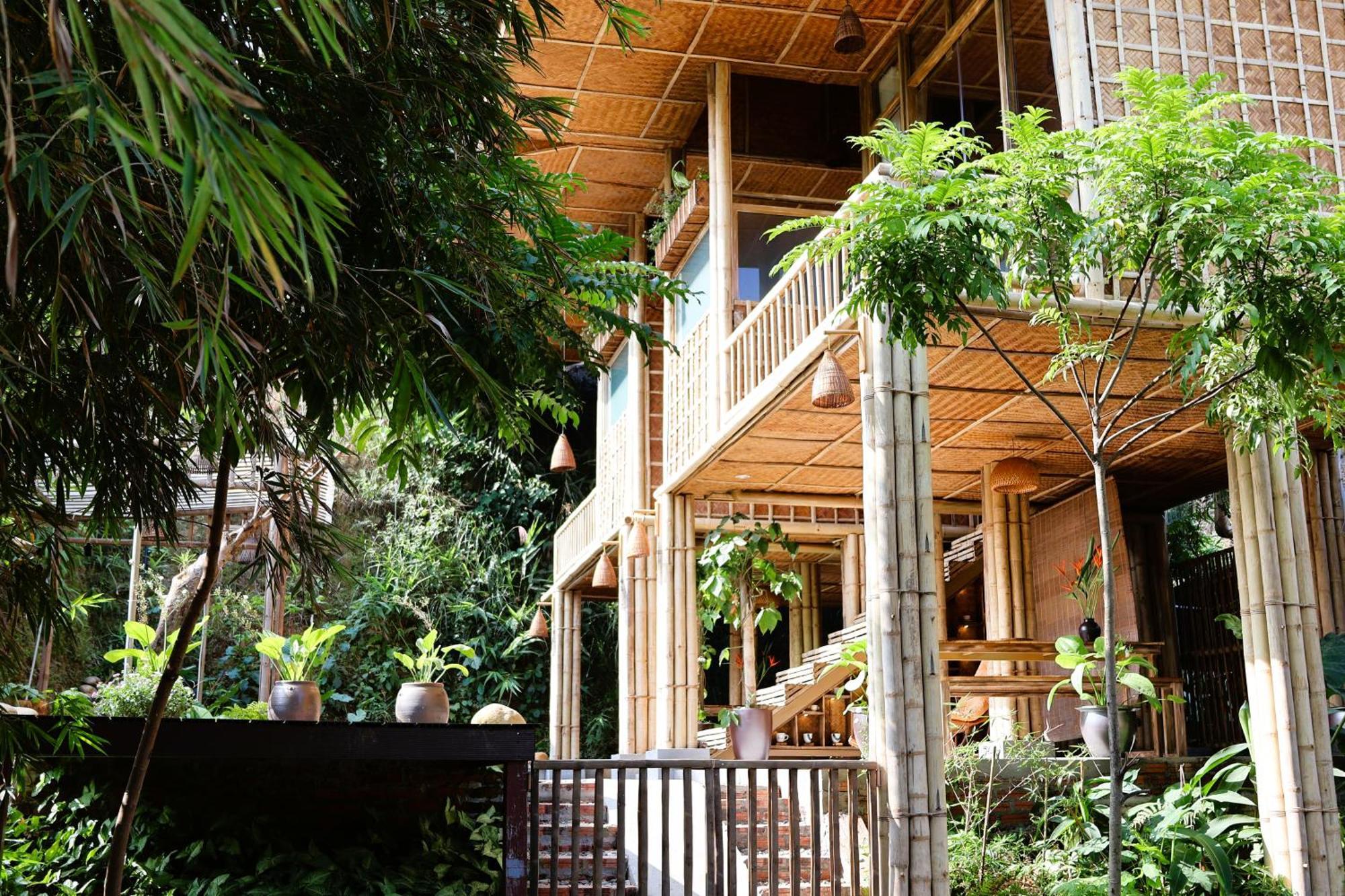 Dinh Gia Trang - Homestay & Coffee The Ruong Bagian luar foto