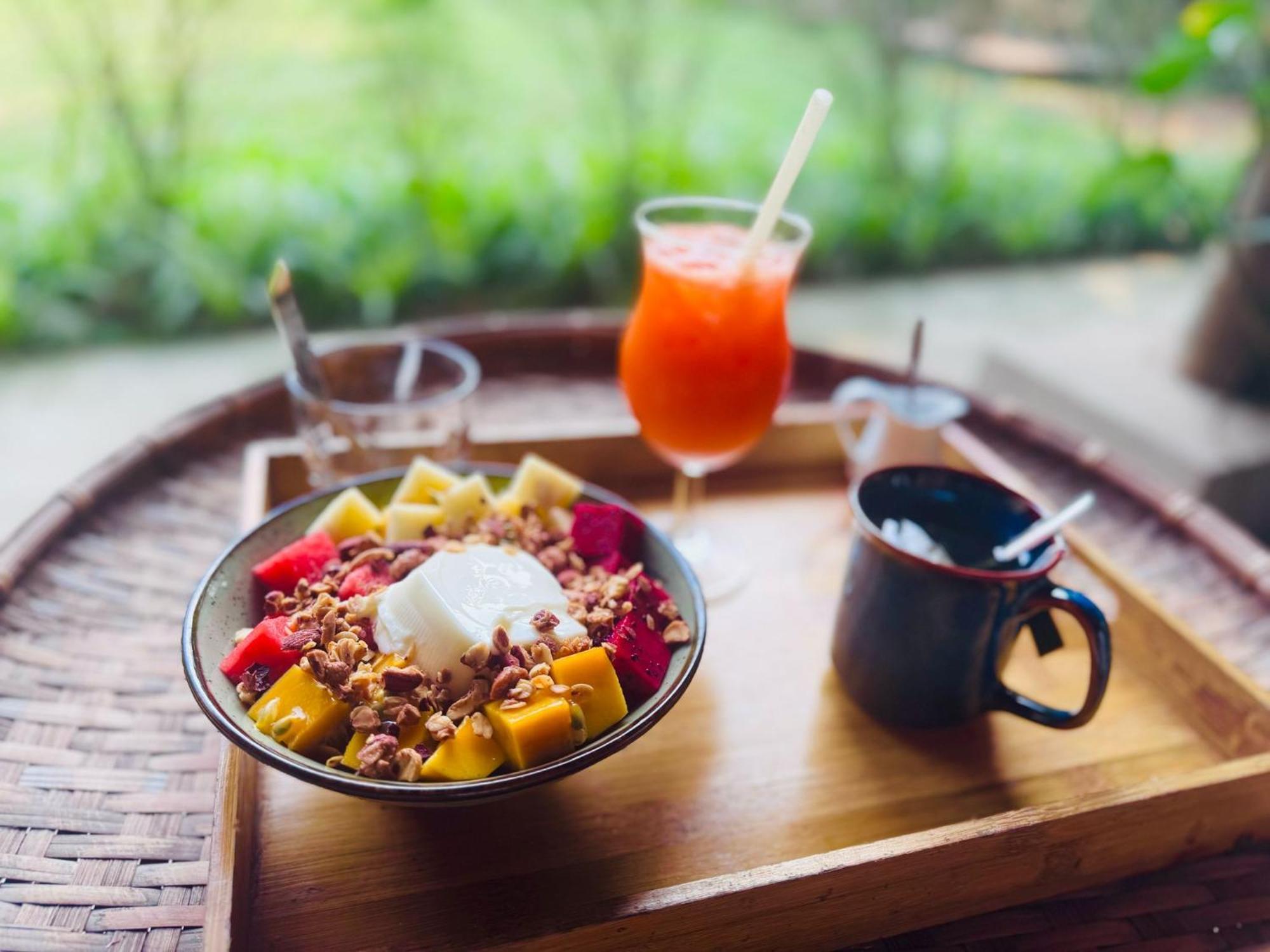 Dinh Gia Trang - Homestay & Coffee The Ruong Bagian luar foto