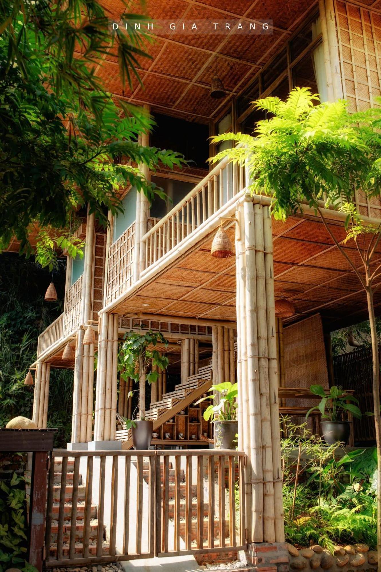 Dinh Gia Trang - Homestay & Coffee The Ruong Bagian luar foto